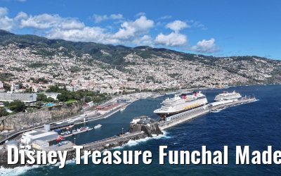 Disney Treasure Funchal Madeira 03.11.2024