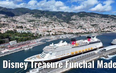 Disney Treasure Funchal Madeira 03.11.2024