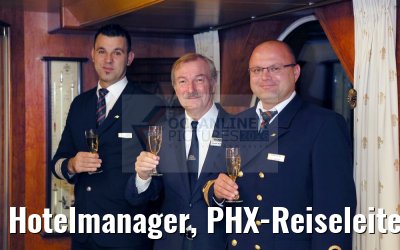 Hotelmanager, PHX-Reiseleiter und Kapitän MS Saxonia 22.10.2016