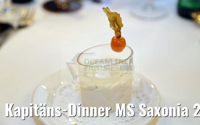 Kapitäns-Dinner MS Saxonia 22.10.2016