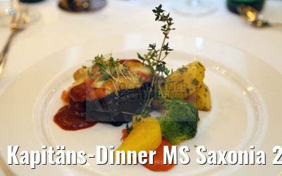 Kapitäns-Dinner MS Saxonia 22.10.2016