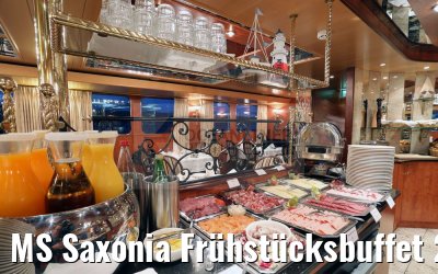 MS Saxonia Frühstücksbuffet 23.10.2016