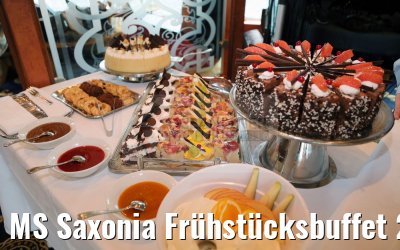 MS Saxonia Frühstücksbuffet 23.10.2016