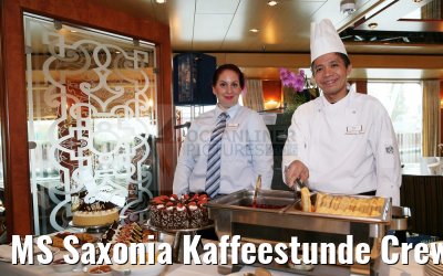 MS Saxonia Kaffeestunde Crew 23.10.2016