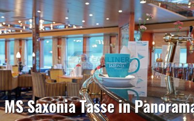MS Saxonia Tasse in Panorama-Lounge 22.10.2016