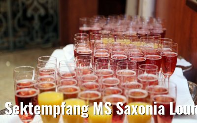 Sektempfang MS Saxonia Lounge 22.10.2016