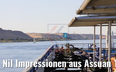 Nil Impressionen aus Assuan 11.04.2019
