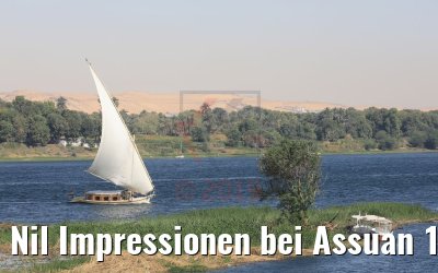 Nil Impressionen bei Assuan 11.04.2019