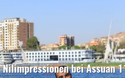 Nilimpressionen bei Assuan 11.04.2019