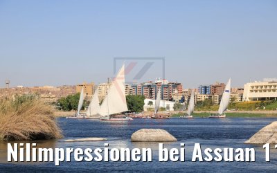 Nilimpressionen bei Assuan 11.04.2019