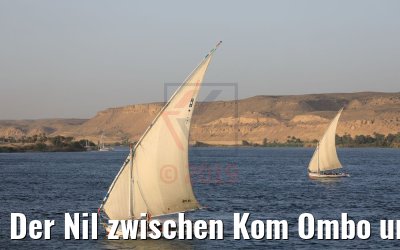 Der Nil zwischen Kom Ombo und Assuan