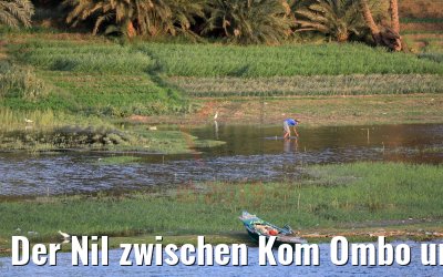 Der Nil zwischen Kom Ombo und Assuan