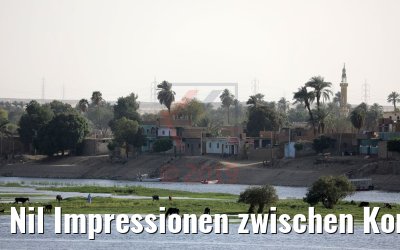 Nil Impressionen zwischen Kom Ombo und Assuan