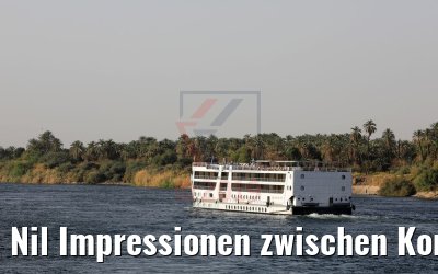 Nil Impressionen zwischen Kom Ombo und Assuan