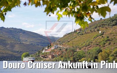 Douro Cruiser Ankunft in Pinhao, Douro 27.09.2020