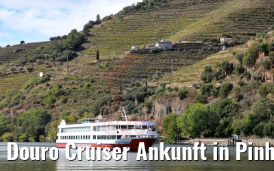 Douro Cruiser Ankunft in Pinhao, Douro 27.09.2020