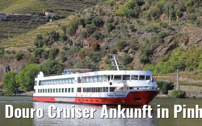 Douro Cruiser Ankunft in Pinhao, Douro 27.09.2020