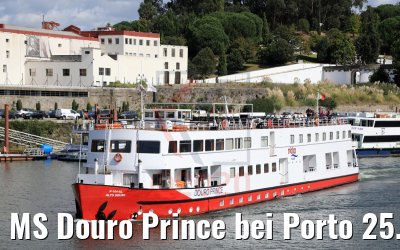 MS Douro Prince bei Porto 25.09.2020