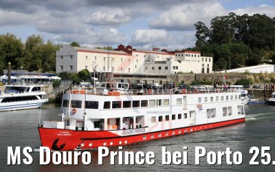 MS Douro Prince bei Porto 25.09.2020