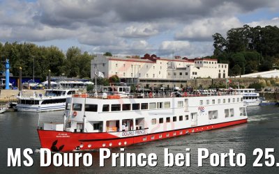 MS Douro Prince bei Porto 25.09.2020
