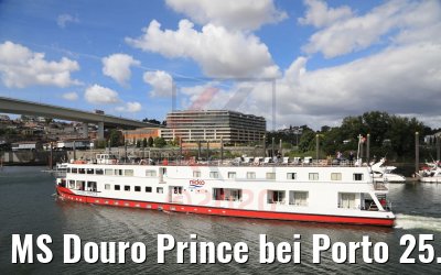 MS Douro Prince bei Porto 25.09.2020