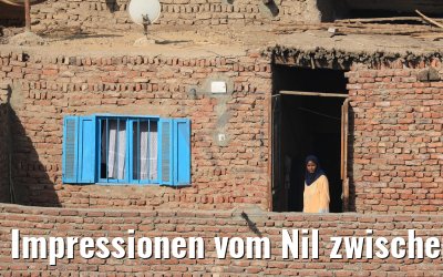 Impressionen vom Nil zwischen Kom Ombo und Luxor 13.04.2019