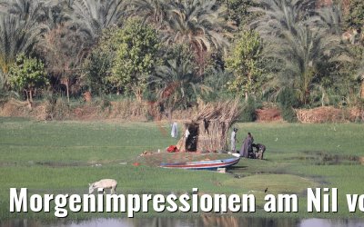 Morgenimpressionen am Nil von MS Royal Princess