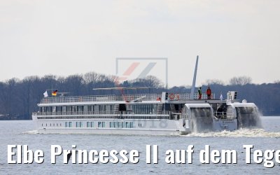 Elbe Princesse II auf dem Tegeler See 02.04.2018