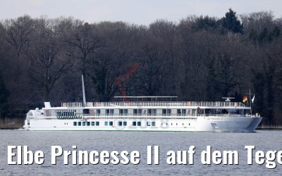 Elbe Princesse II auf dem Tegeler See 02.04.2018
