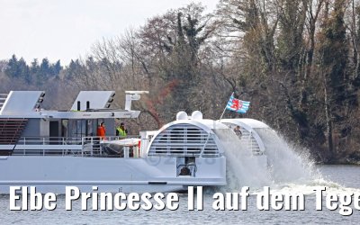 Elbe Princesse II auf dem Tegeler See 02.04.2018