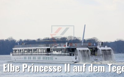 Elbe Princesse II auf dem Tegeler See 02.04.2018
