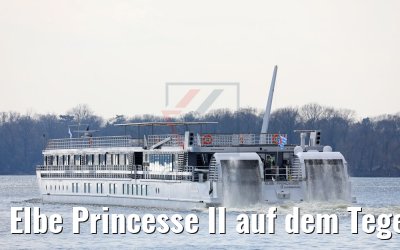 Elbe Princesse II auf dem Tegeler See 02.04.2018