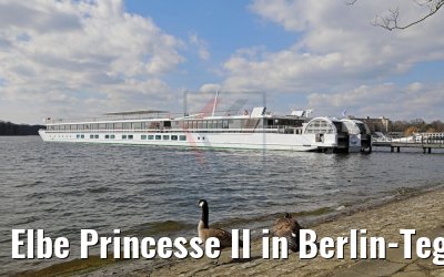 Elbe Princesse II in Berlin-Tegel 02.04.2018