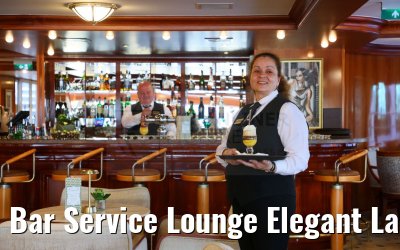 Bar Service Lounge Elegant Lady