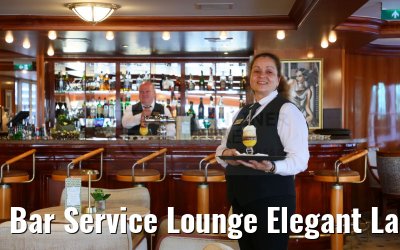 Bar Service Lounge Elegant Lady