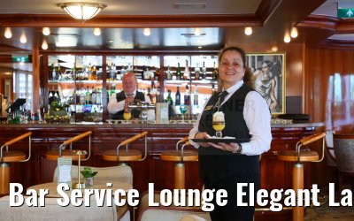 Bar Service Lounge Elegant Lady