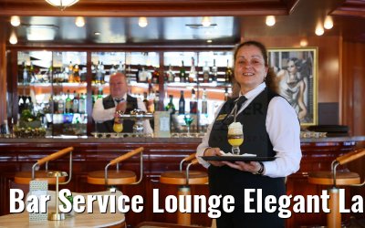 Bar Service Lounge Elegant Lady