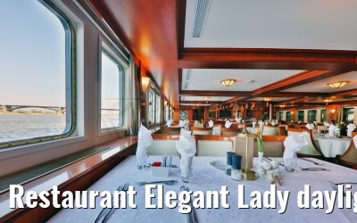 Restaurant Elegant Lady daylight