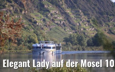 Elegant Lady auf der Mosel 10.09.2021