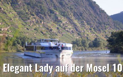 Elegant Lady auf der Mosel 10.09.2021