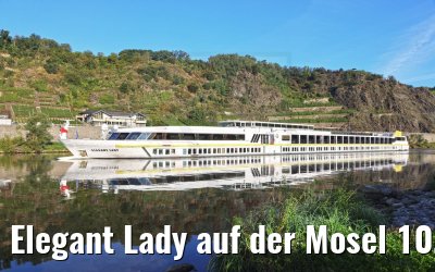 Elegant Lady auf der Mosel 10.09.2021
