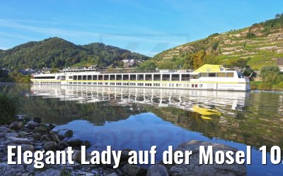 Elegant Lady auf der Mosel 10.09.2021