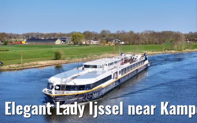 Elegant Lady Ijssel near Kampen 04.04.2025