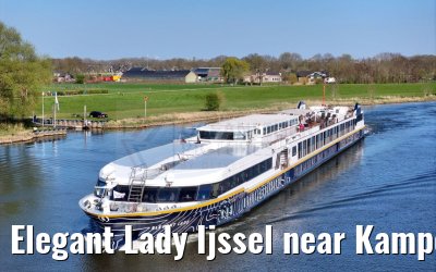 Elegant Lady Ijssel near Kampen 04.04.2025