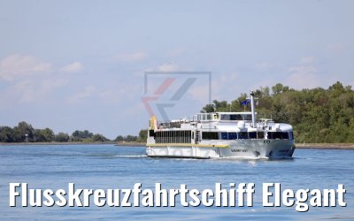 Flusskreuzfahrtschiff Elegant Lady 14.08.2017
