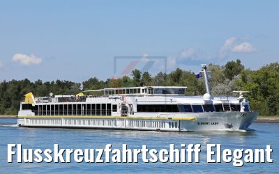 Flusskreuzfahrtschiff Elegant Lady 14.08.2017