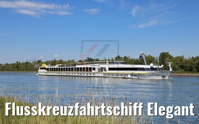 Flusskreuzfahrtschiff Elegant Lady 14.08.2017