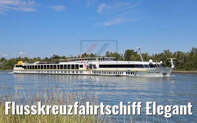 Flusskreuzfahrtschiff Elegant Lady 14.08.2017