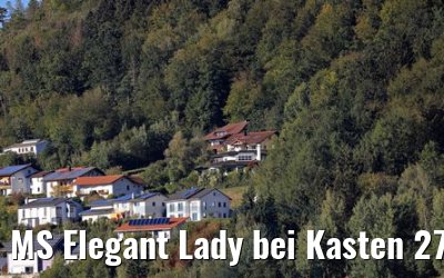 MS Elegant Lady bei Kasten 27.09.2018