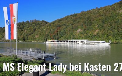 MS Elegant Lady bei Kasten 27.09.2018